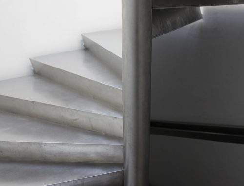 Escalier hélicoïdal en acier