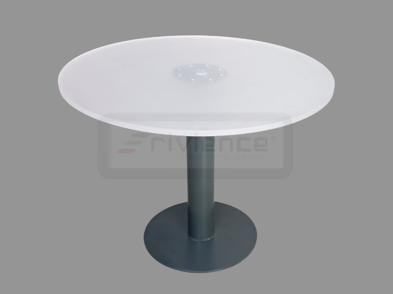 Table en verre