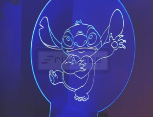 Lampes 3D Stitch